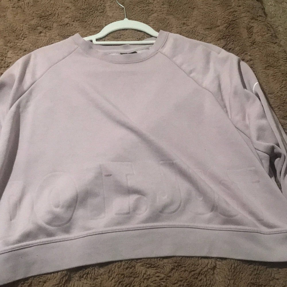 Nike cropped sweatshirt